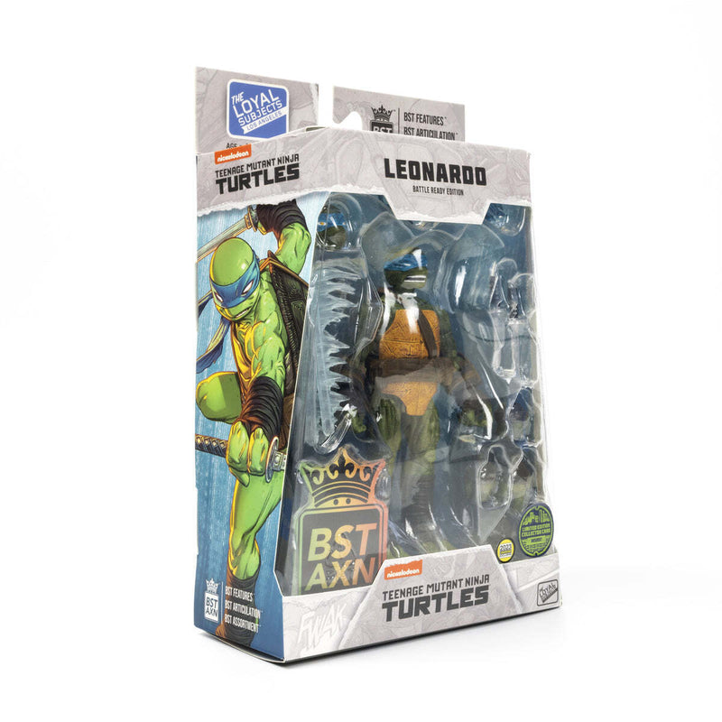 Teenage Mutant Ninja Turtles BST AXN Leonardo 5" Action Figure (IDW Comics)