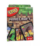 UNO Minecraft Card Game Animated Character Themed Collector Deck 112 Cards