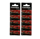 2x Camelion AG3 LR41 LR736 392 Alkaline Button Cell Batteries 1.5V 10 Pack