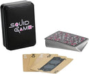 Squid Game Playing Cards Tin Official Netflix Paladone 52 Card Deck + Jokers