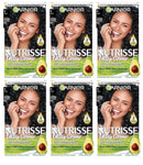 Garnier Nutrisse Ultra Creme Hair Dye 1 Black Permanent Nourishing Colour