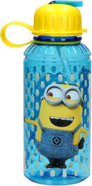 Minions Kids Water Bottle BPA-Free Drink Bottle for School & Travel, 450ml