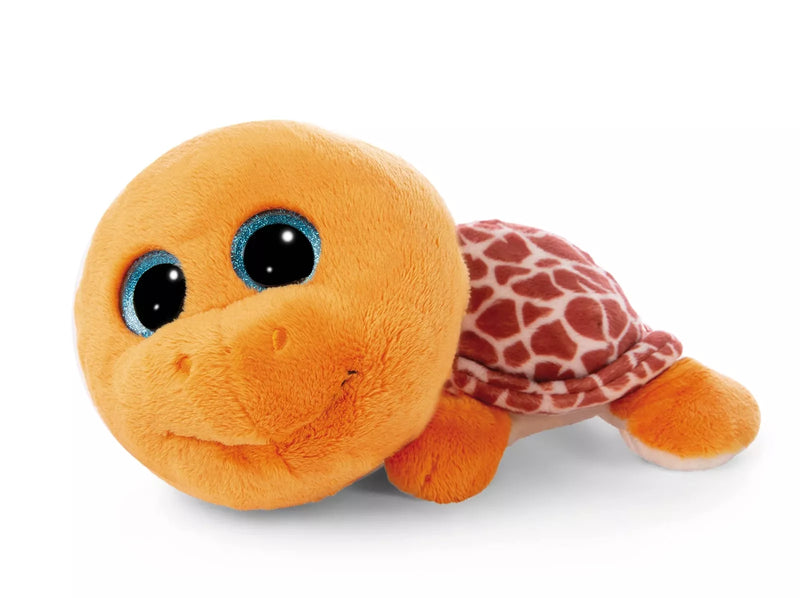 NICI 45555 GLUBSCHIS Hubbli 25cm Cuddly Toy Orange Turtle Plush Toy