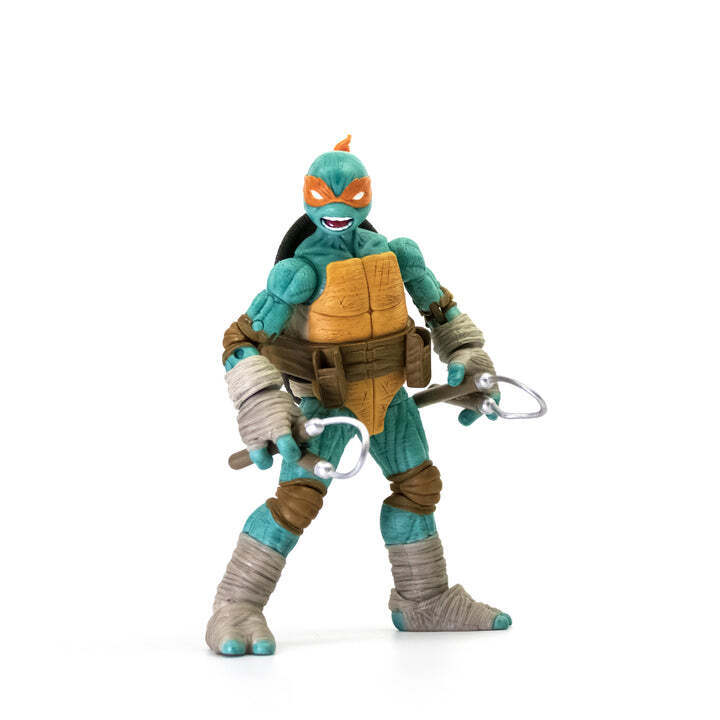 Teenage Mutant Ninja Turtles BST AXN Leonardo & Michelangelo 5" Action Figures