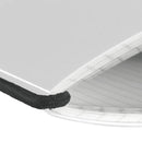 Herlitz My.Book Flex A5 Squared Notebook - Transparent