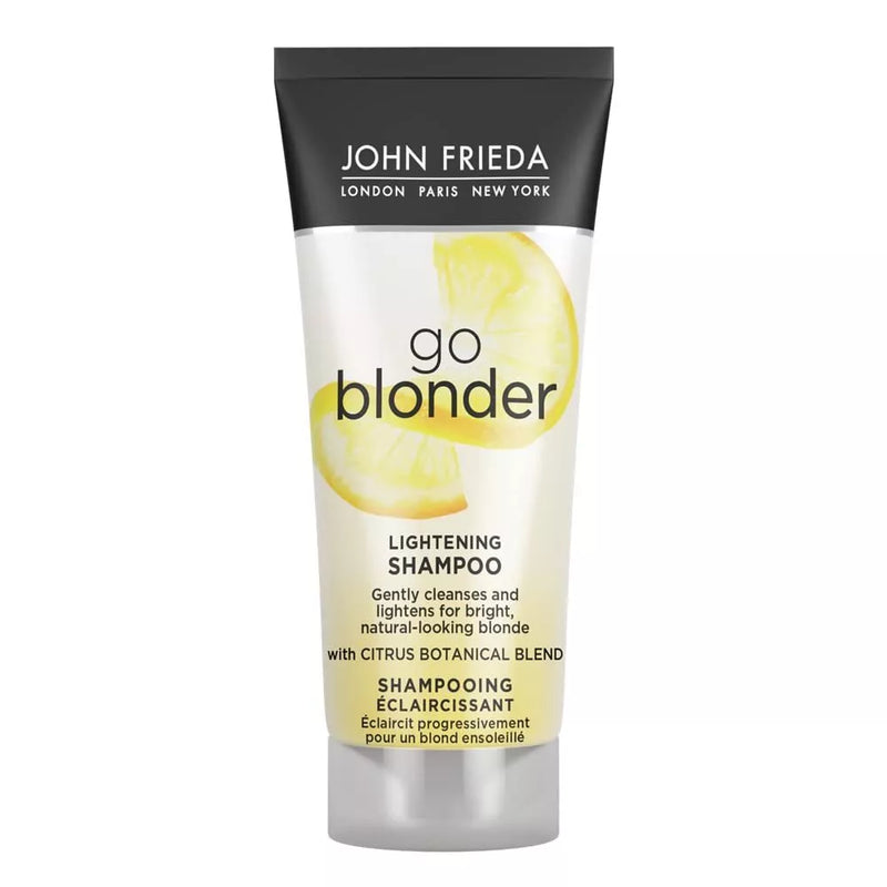 John Frieda Go Blonder Lightening Shampoo For Blonde Hair 75ml - Multipack