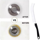 Crevice Cleaning Brush Set Hard Bristle Grout Tile Sink Gap Cleaner Tool, 8 Pack