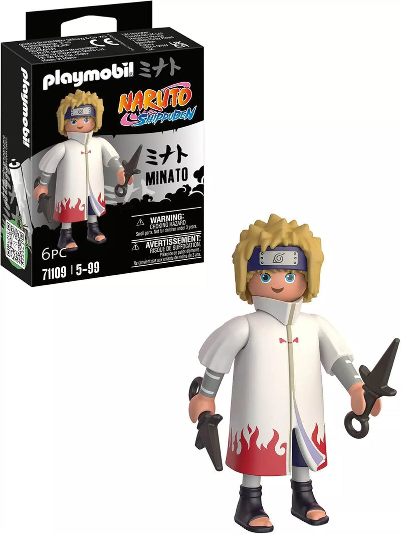 Playmobil Naruto: Minato Action Figure Set Collectible Anime Figurine - 71109