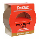 ProDec 2"x50m Strong Brown Packing Packaging Tape for Parcels & Boxes Heavy Duty