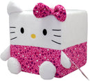 Hello Kitty Cubeez Sweet Leopard 20cm Stackable Squishy Soft Toy Collectible