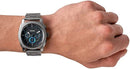 Fossil Men's Machine Grey Chronograph Stainless Steel Bracelet Watch - FS4931
