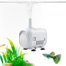 Quiet Submersible Aquarium Water Pump With 1.2m-1.6m Lift & Dry Run Protection