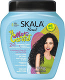 Skala Mais Cachos 2-in-1 Hair Treatment Cream 1kg + Comb Curly Hair Vegan