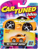 MGA CarTuned JDM Tuners 1993 Toyota Supra Series 1 Diecast Model Car Collectible