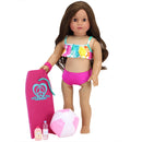 Sophia's Baby Doll 5 Piece Dolls Playset, 18" Doll Bikini & Beach Accessories