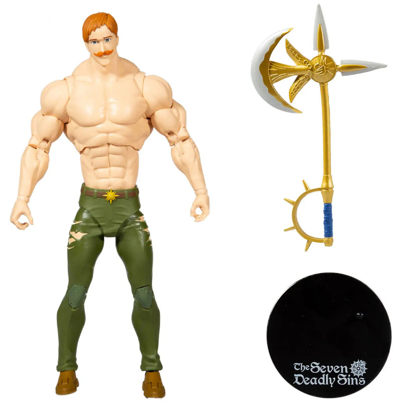 McFarlane Toys The Seven Deadly Sins Escanor Axe Anime 7" Action Figure Toy