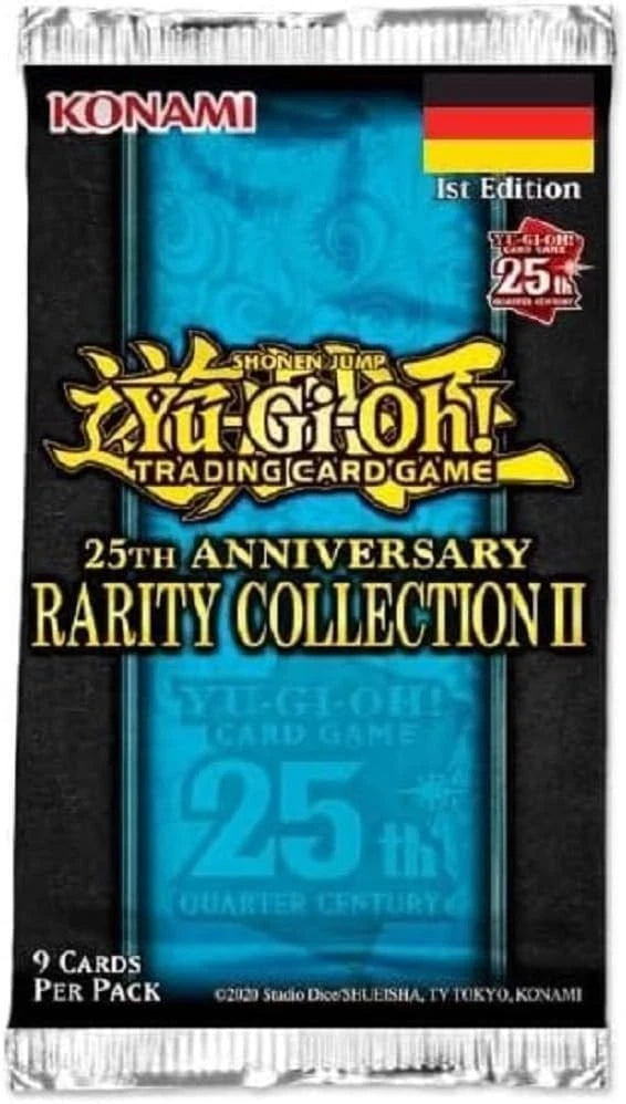Yu-Gi-Oh! 25th Anniversary Rarity Collection II 1st Ed German TCG (24 Packs)