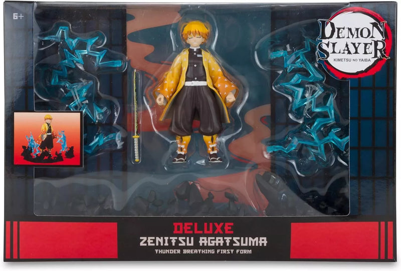 McFarlane Toys Demon Slayer 5-inch Zenitsu Agatsuma Deluxe 5" Action Figure