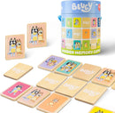 Bluey Wooden Memory Game Matching Pairs Kids Educational Toy 48 Piece Set