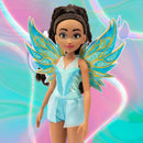 Share Winx Club Aisha Fairy Doll 27cm With Glitter Wings Accessories & Poseable Joints