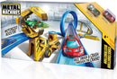 Zuru Metal Machines Construction Destruction Track Set + Cars Motorised Booster