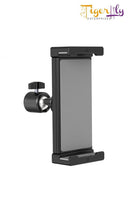 Premium Microphone Boom Arm + Tablet Adapter, Desk Mic Arm Universal Mic Stand With Cable Management