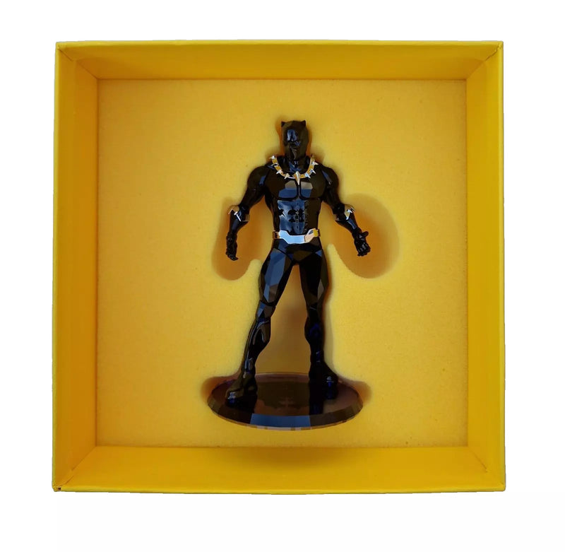 Swarovski Marvels Black Panther Collectible Black Crystal 14cm Figurine 5645683