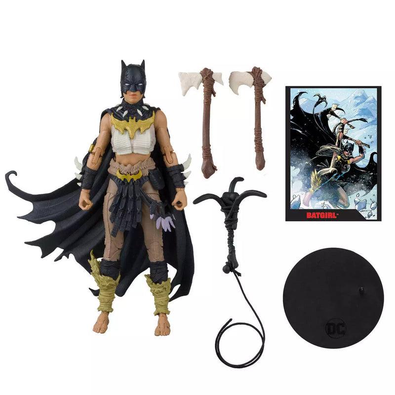 McFarlane Toys DC Direct Page Punchers Batgirl 7" Action Figure + Frozen Comic