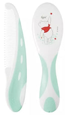 Tigex Winnie The Pooh Dual Material Baby Hair Brush and Comb Set