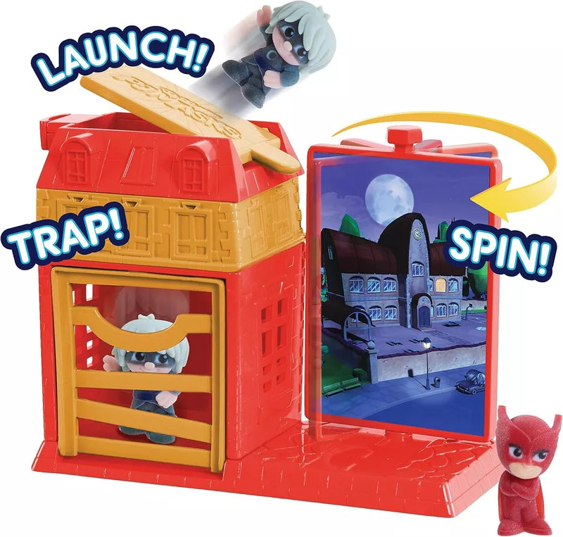 Giochi Preziosi PJ MASKS Trap & Escape Playset - Gekko, Owlette & Catboy Sets