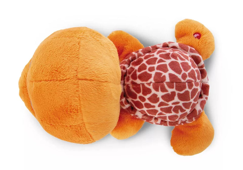 NICI 45555 GLUBSCHIS Hubbli 25cm Cuddly Toy Orange Turtle Plush Toy