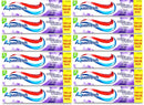 Aquafresh Active White Toothpaste Teeth Whitening Paste 100ml - Multipack
