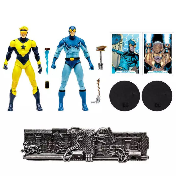 McFarlane Toys DC Collector Blue Beetle and Booster Gold 7" Action Figure