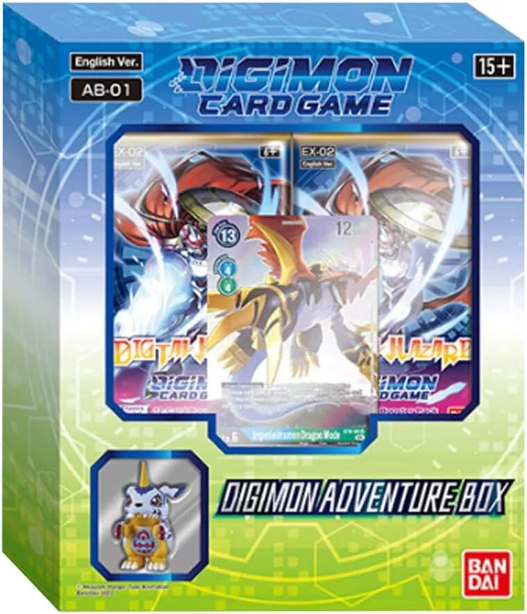 Bandai Digimon Card Game: Adventure Box AB-01, English Version Sealed Age 15+