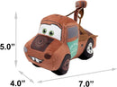 Disney Pixar Cars Tow Mater Plush Dog Toy Squeaky Tow Truck Pet Toy Licensed