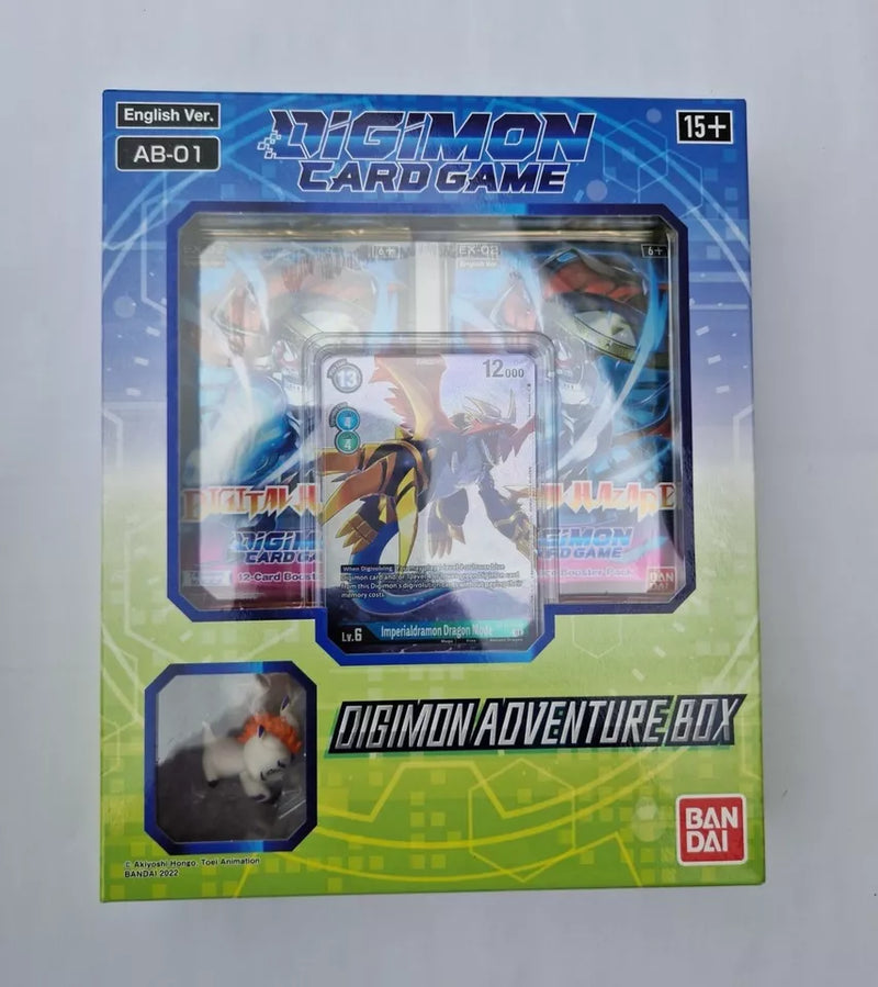 Bandai Digimon Card Game: Adventure Box AB-01, English Version Sealed Age 15+