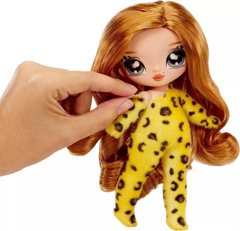 Na! Na! Na! Fuzzy Surprise Series 1 JAGUAR GIRL 18cm Poseable Doll + Accessories