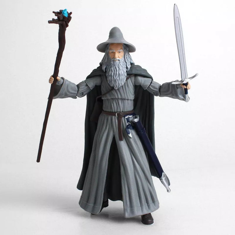 LORD OF THE RINGS Gandalf BST AXN 5" Loyal Subject Action Figure NEW