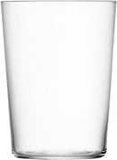 LSA International Gio Tumbler 560ml Set of 4 Clear Glasses Dishwasher Safe GI18