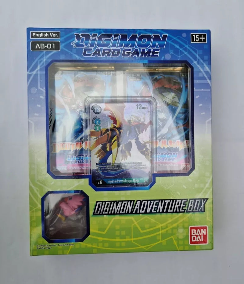 Bandai Digimon Card Game: Adventure Box AB-01, English Version Sealed Age 15+