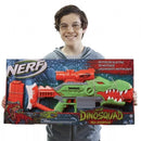 Nerf DinoSquad Rex-Rampage Motorized Dart Blaster, Clip + 20 Nerf Darts