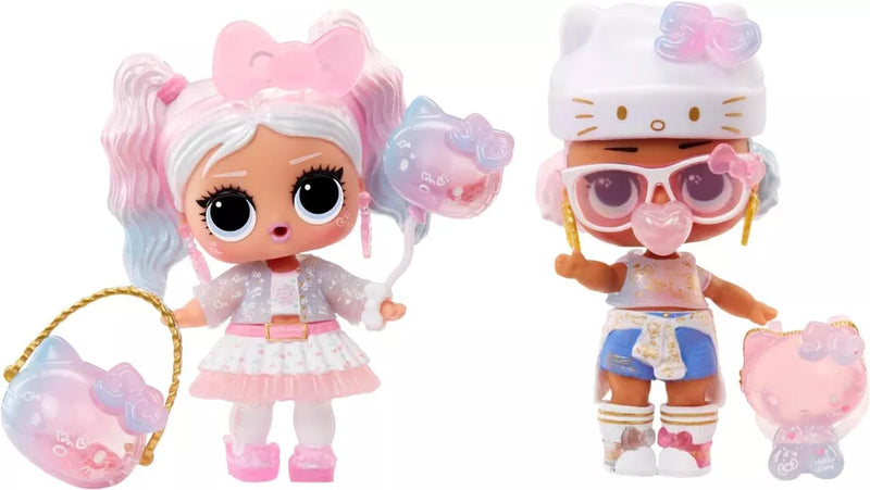 LOL Surprise Loves Hello Kitty 50th Anniversary Crystal Cutie Doll + 7 Surprises