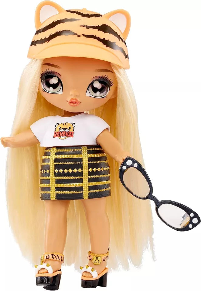 Na! Na! Na! Fuzzy Surprise Series 1 TIGER LINDA 18cm Poseable Doll + Accessories