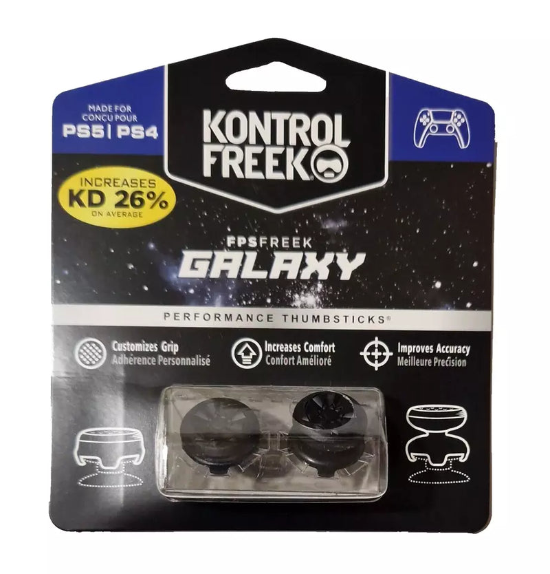 KontrolFreek FPS Freek Galaxy Black PS5 PS4 Performance Thumbsticks (4 PRONGS)