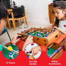 Unibos Mini Table Top Foosball Game (41cm x 23cm) Six-A-Side Football Game Set