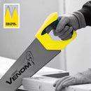 Draper Venom Handsaw (350mm) Second Fix Double Ground Hand Tool Box Saw - 80874