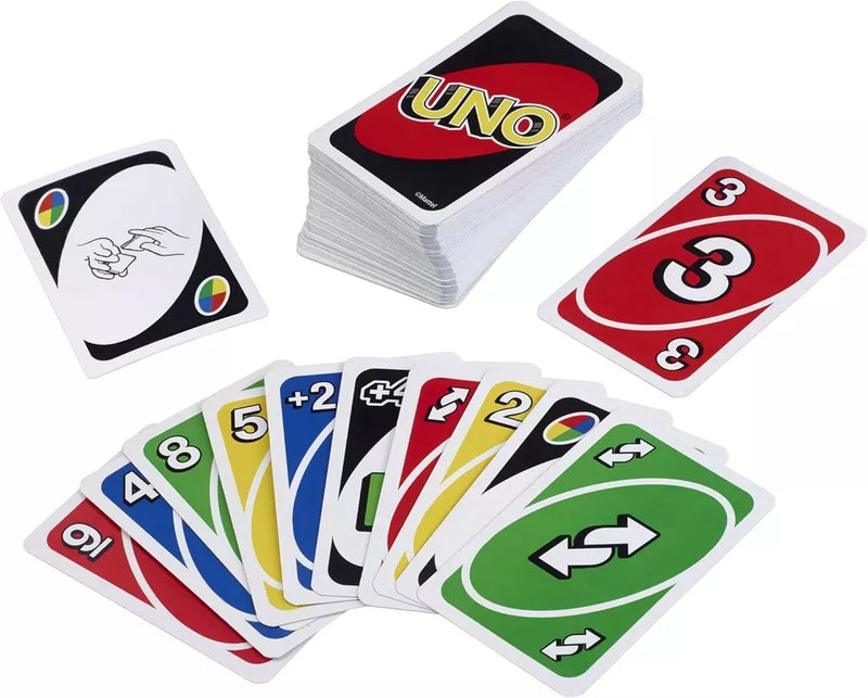 UNO Classic Card Game Animated Character Themed Collector Deck 108 Cards