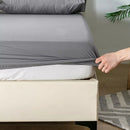 King Size Full Fitted Sheet Extra Deep 25cm Bed Sheets - Dark Grey