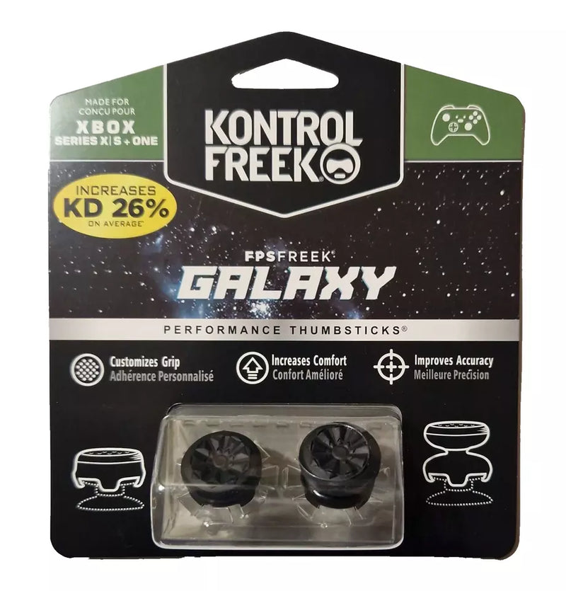 KontrolFreek FPS Freek Galaxy Black Xbox Series X / S & One Performance Thumbsticks (4 Prongs)