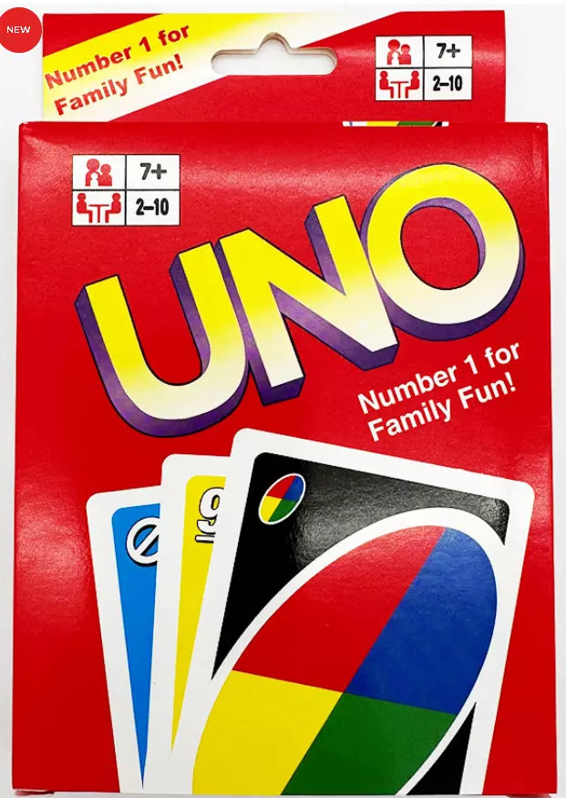 UNO Classic Card Game Animated Character Themed Collector Deck 108 Cards